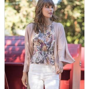 Margaret O’Leary Silk Kelsie Blouse